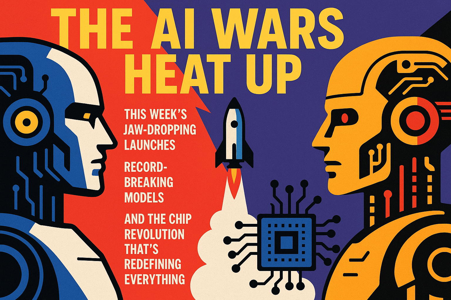 🚀 The AI Wars Heat Up: This Week's Jaw-Dropping Launches, Record-Breaking Models, and the Chip Revolution That's Redefining Everything