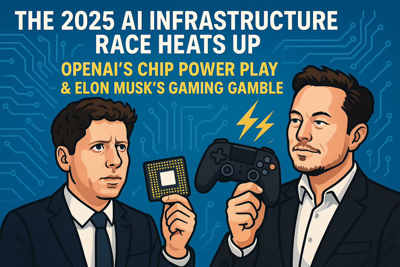 The 2025 AI Infrastructure Race Heats Up: OpenAI’s Chip Power Play & Elon Musk’s Gaming Gamble 🎮⚡